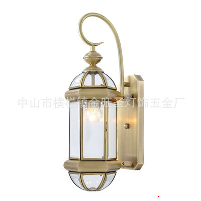 欧式全铜壁灯B89082-01B 匠心工艺，点亮典雅家居